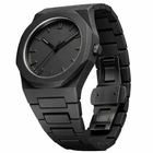 Auron Black Minimal Watch