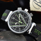Black / Green – Silver Case