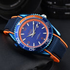 Blue - Orange Accents
