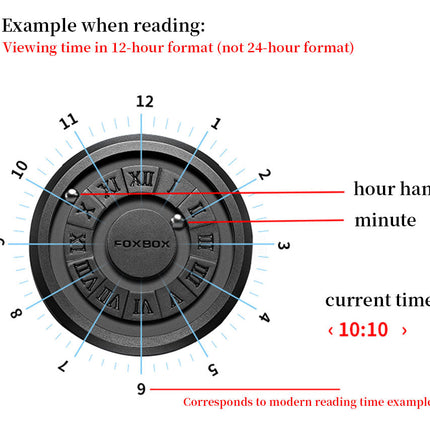 Noctis Roman Quartz Watch – Magnetic Dial