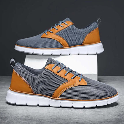 Arden Mesh Sneakers: Stylish and comfortable men's casual sneakers with breathable mesh, ideal for everyday wear and travel.