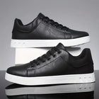 Atlas Casual Sneakers in black, lightweight and breathable design perfect for men's everyday wear, walking, travel, and casual outfits.