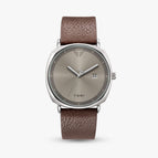 Brown and Silver
