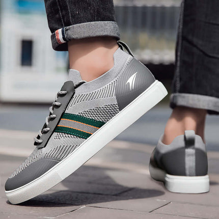 Bardelli Knit Sneakers - comfortable, lightweight men's casual sneakers for everyday wear, walking, and travel. Stylish breathable design.
