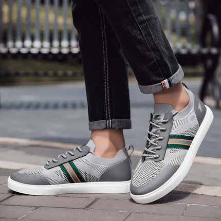 Bardelli Knit Sneakers: stylish and comfortable men's casual sneakers with breathable mesh, ideal for everyday wear and travel.