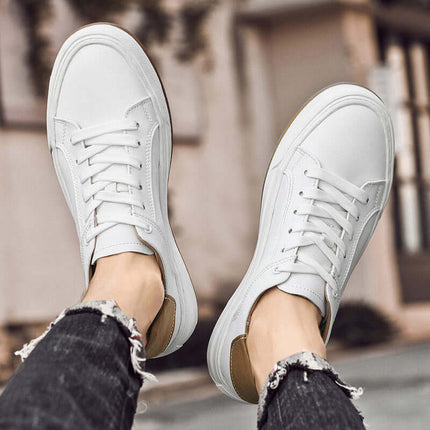 Bergamo Leather Sneakers - stylish men's casual sneakers, comfortable for everyday wear, perfect for walking, travel, and modern style.