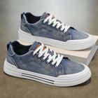 Corvino Denim Sneakers for men, lightweight casual men's shoes with breathable design for comfort and everyday wear.