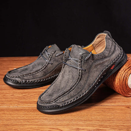 Dante Leather Loafers - lightweight, elegant slip-on men's leather loafers with premium finish, perfect for formal style and casual wear.