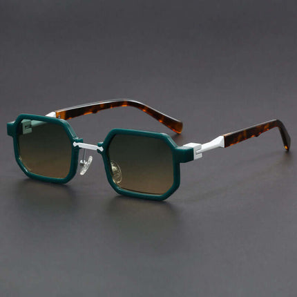 Octagonal sunglasses for men with bold frame and stylish design