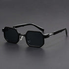 DiLuca octagonal sunglasses for men with bold modern character on display