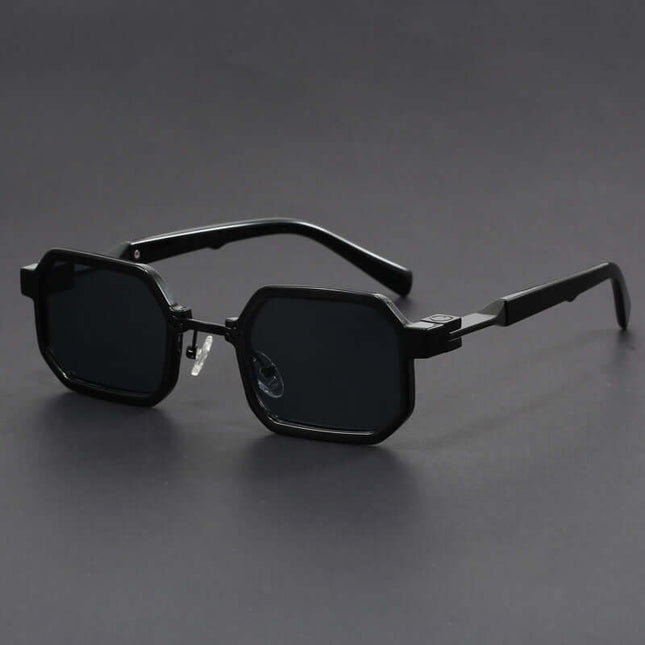 DiLuca octagonal sunglasses for men with bold modern character on display