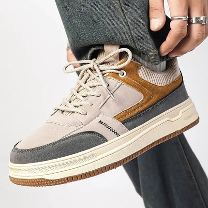 Heritage Sneakers - Comfortable everyday men's casual sneakers with lightweight design, perfect for walking, travel, and modern casual style.