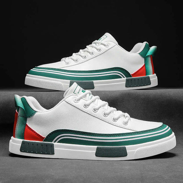Horizon Leather Sneakers for men, perfect casual sneakers with cushioned insoles, ideal for everyday wear, walking, and travel.