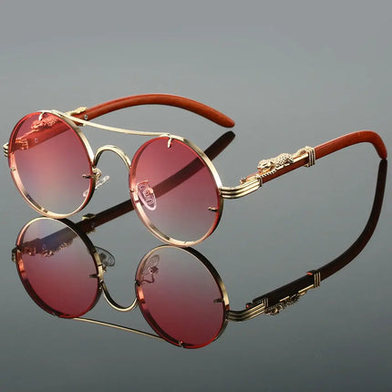 Jagger Shades - Stylish men's polarized UV protection sunglasses with leopard embellishments, perfect for driving, travel, everyday use.