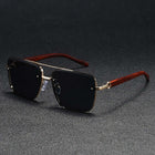 Marbre Vintage Shades UV protection men's polarized sunglasses with stylish square frame and marbled arms, perfect for driving and travel.