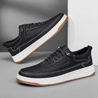 Maxwell Leather Sneakers for men offer comfort with a breathable design, perfect for travel, walking, and casual outfits. Stylish everyday wear.