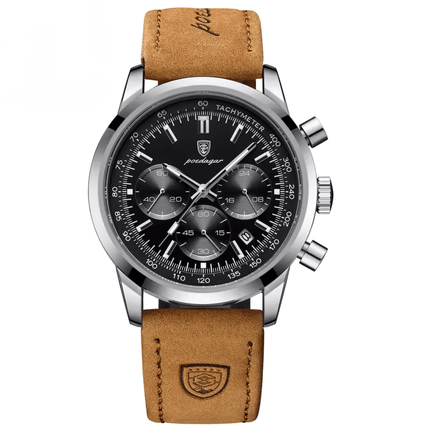 Monarch Automatic – Signature Edition watch with sapphire crystal and genuine leather strap