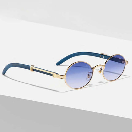Monarch Shades UV protection sunglasses, round polarized lenses for men's stylish look, perfect for driving and outdoor activities.