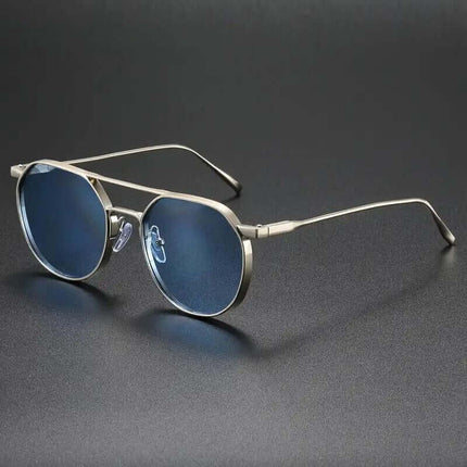 Phantom Steampunk Shades with UV protection, polarized lenses, lightweight design for stylish everyday use and outdoor activities.