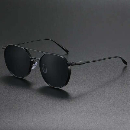 Phantom Steampunk Shades: UV protection, polarized lenses, lightweight comfort for stylish men's everyday wear and outdoor adventures.