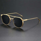 Phantom Steampunk Shades with UV400 protection, polarized lenses, and lightweight design. Perfect men's sunglasses for driving and outdoor adventures.