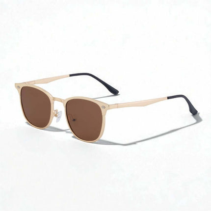 Sartori Shades polarised sunglasses with lightweight metal frame and UV400 lenses, ideal for modern minimal style and everyday performance.