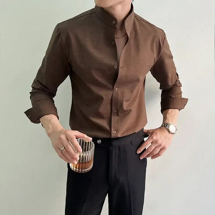 Sterling Dress Shirt: Stylish men's casual shirt offering comfort, versatility, and breathable fabric for everyday wear in social and work settings.