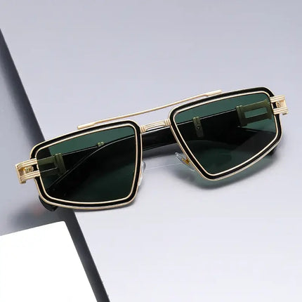 Stratos Shades: UV protection sunglasses with polarized lenses, modern style, lightweight comfort for driving and outdoor activities.