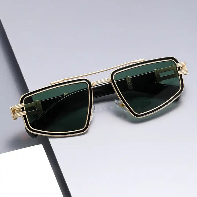 Stratos Shades: UV protection sunglasses with polarized lenses, modern style, lightweight comfort for driving and outdoor activities.