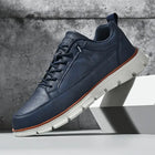 Torricelli Leather Sneakers - Stylish, comfortable everyday sneakers for men with orthopedic insole, perfect for casual outfits and travel.