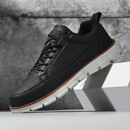 Torricelli Leather Sneakers - comfortable everyday sneakers for men, ideal for casual outfits with lightweight, breathable design.
