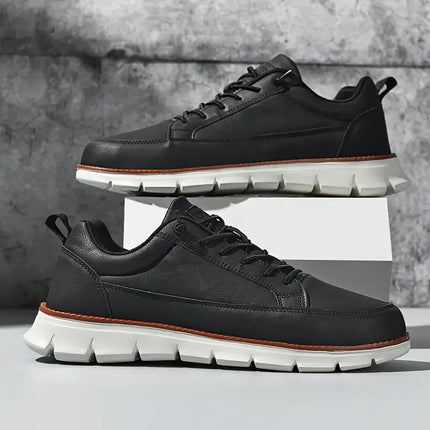 Torricelli Leather Sneakers for men, stylish and comfortable everyday wear, featuring lightweight, breathable design ideal for walking and travel.