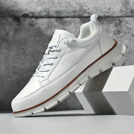 Torricelli Leather Sneakers: Comfortable men's casual sneakers with orthopedic support, lightweight design, perfect for everyday style.