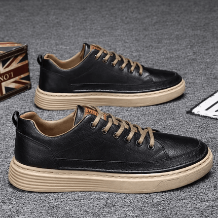 Urban Stone Men’s Casual Shoes - Black durable everyday footwear