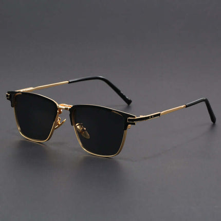 Vega Shades UV protection sunglasses, stylish men's polarized sunglasses with metal frame, ideal for driving, travel, and outdoor activities.