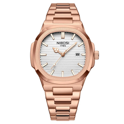 Veltron Milano 40 Rose Gold Watch with Japanese quartz movement, showcasing elegant and durable design for men.