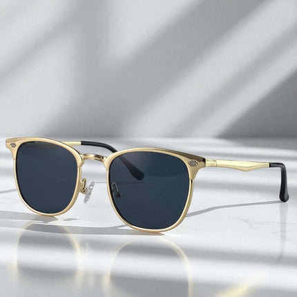 Vinton Retro Shades with polarized lenses for UV protection, stylish and lightweight men's sunglasses ideal for driving and travel.